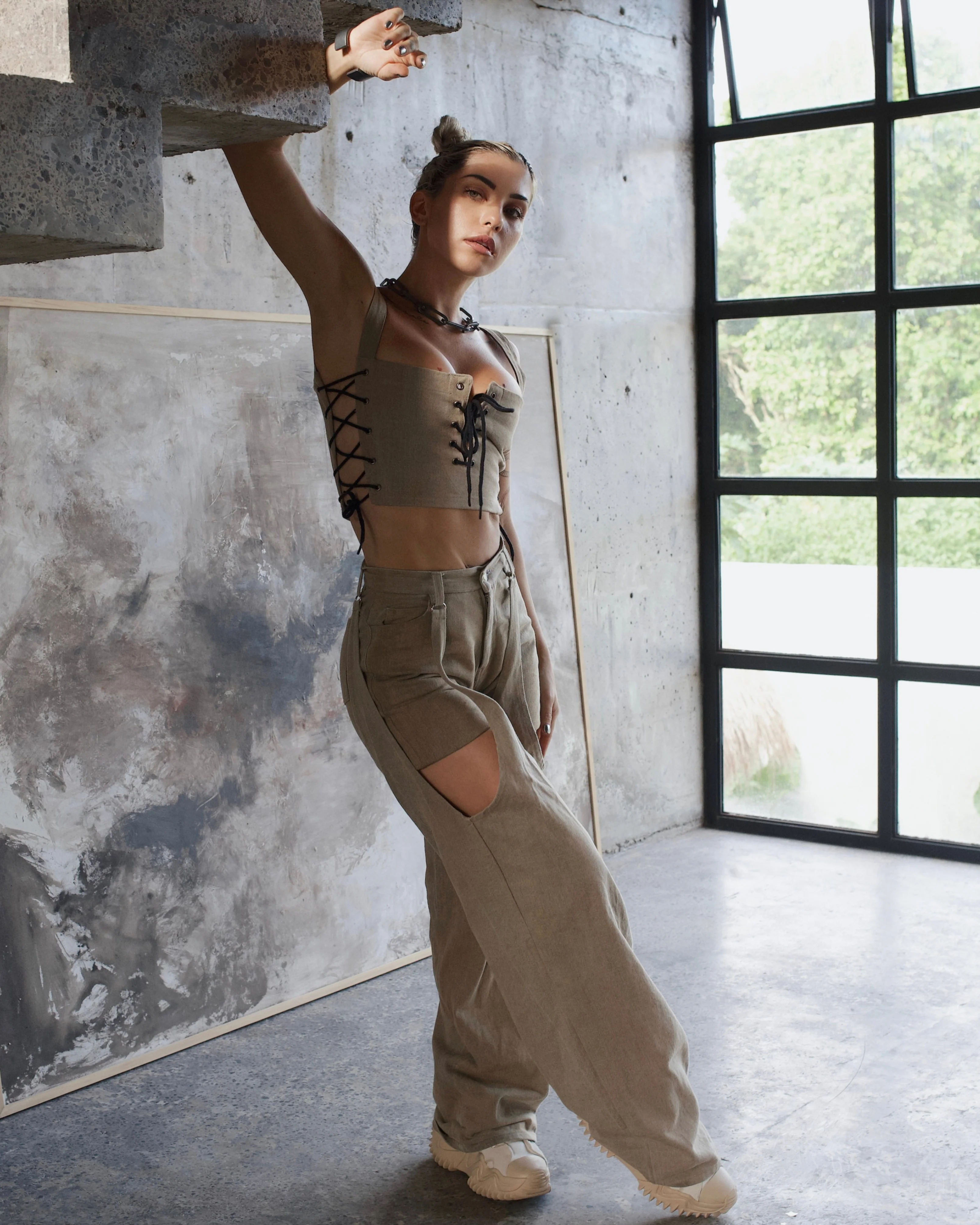 DENIM SHORT PANTS. - Image 5