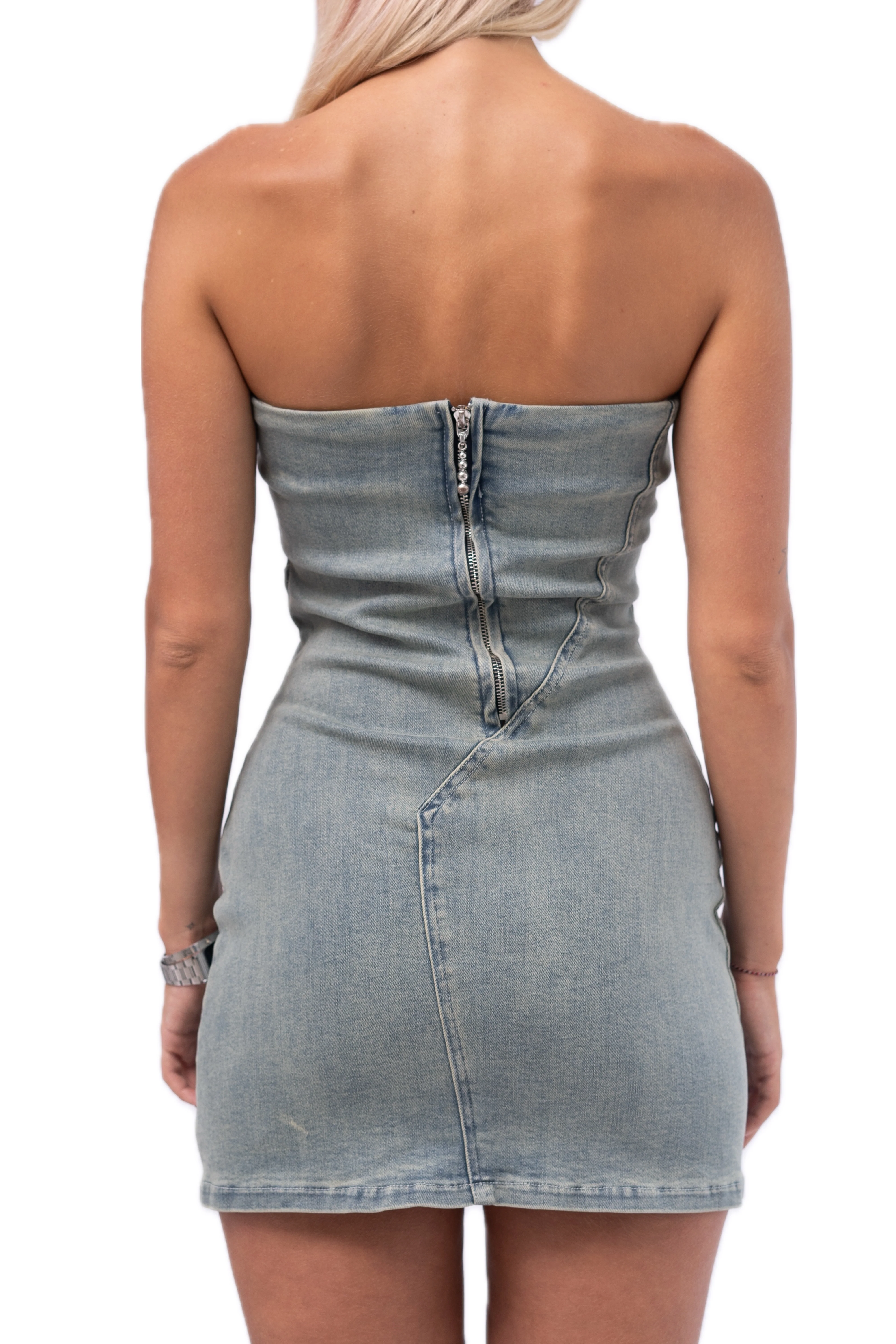 DRESS DENIM MINI. - Image 7