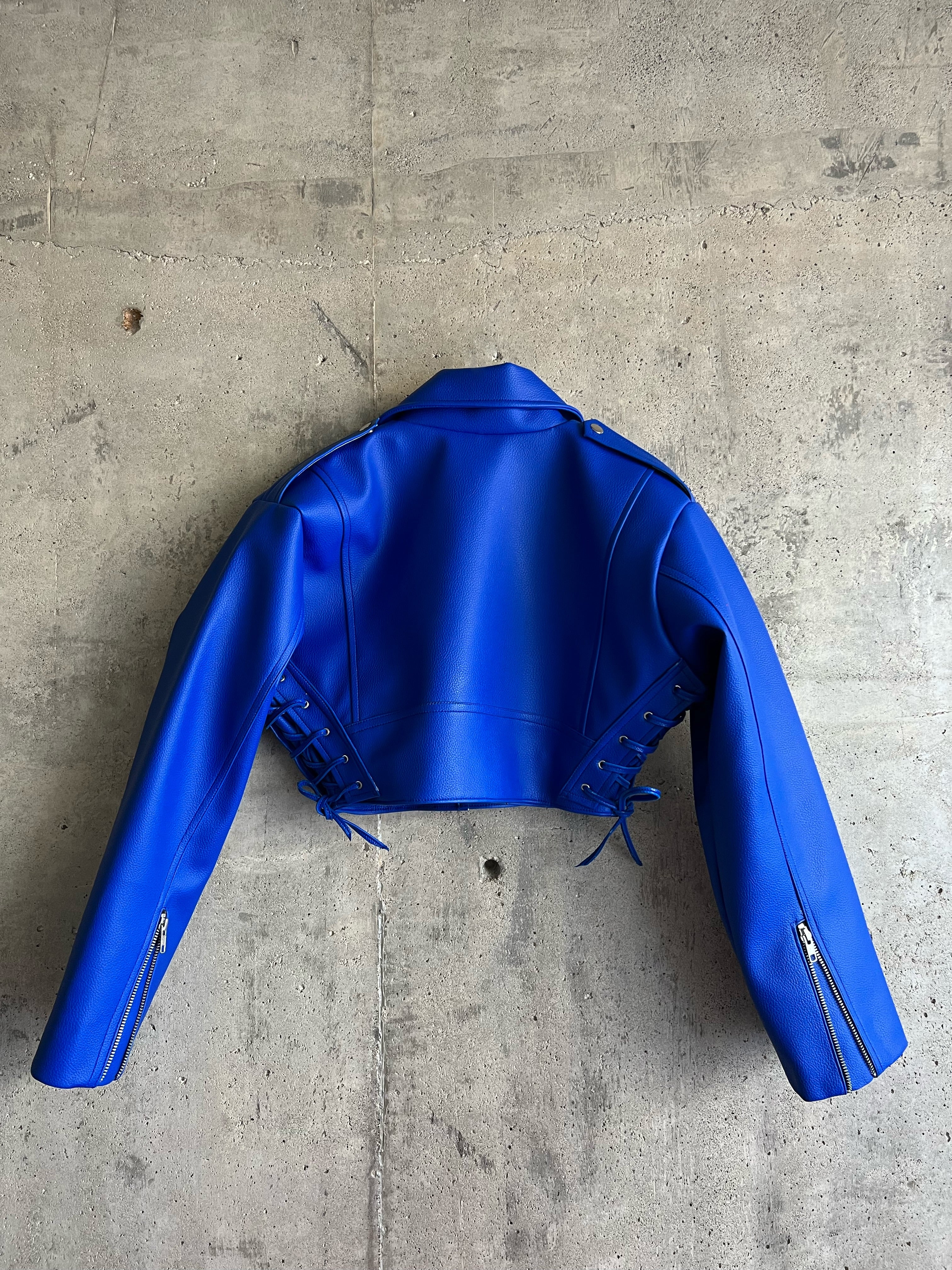 FAUX LEATHER JACKET. - Image 4