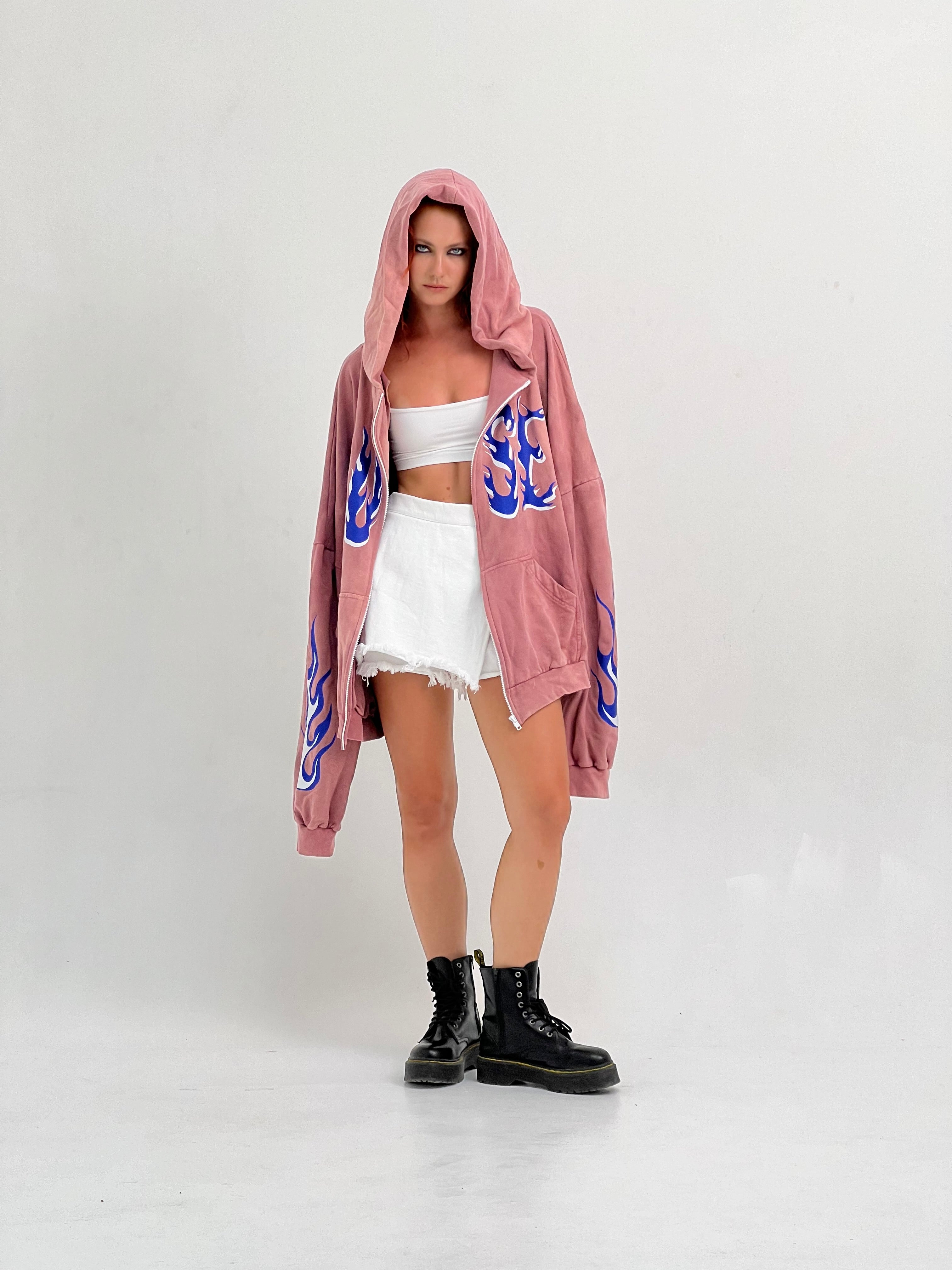 ZIP HOODIE FIRE. - Image 3